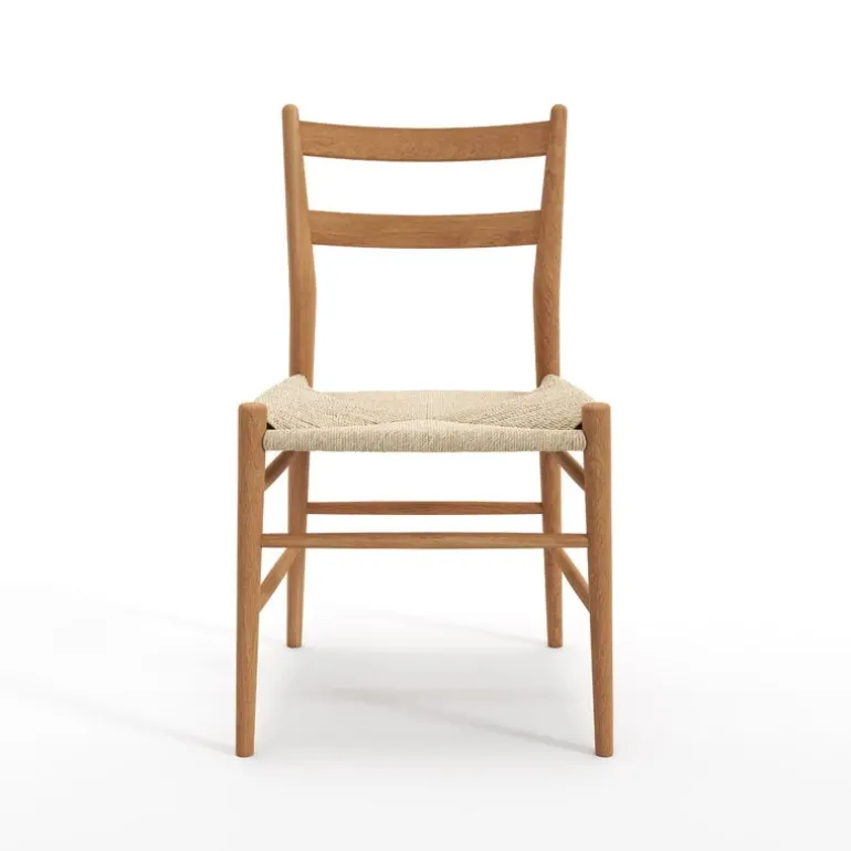 Sibast No 59 chair, oiled oak - natural paper cord