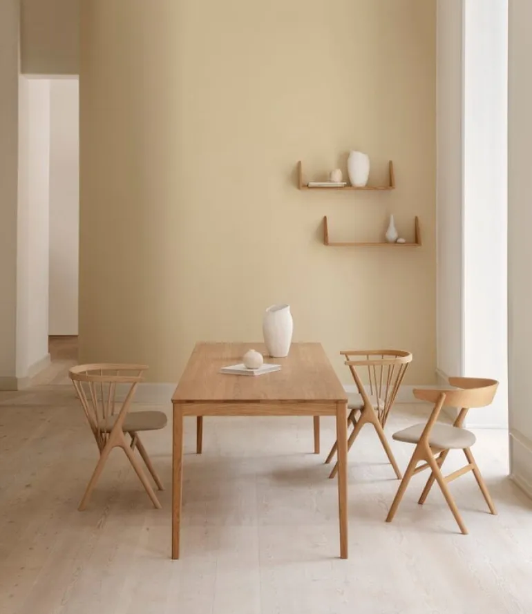 Sibast No 8 chair, oiled oak - honey leather