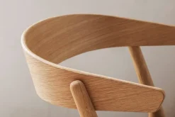 Sibast No 9 chair, oiled oak - anthracite leather