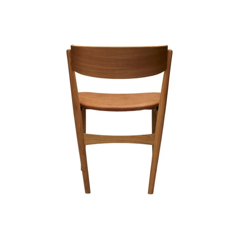 Sibast No 7 chair, oiled oak - cognac leather