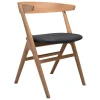 Sibast No 9 chair, smoked oak - anthracite leather