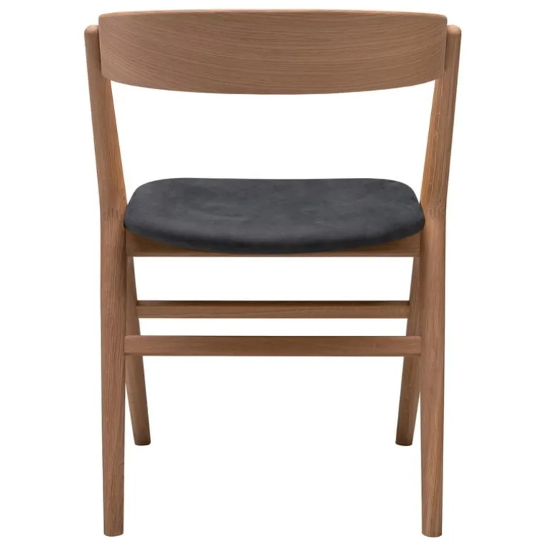 Sibast No 9 chair, smoked oak - anthracite leather