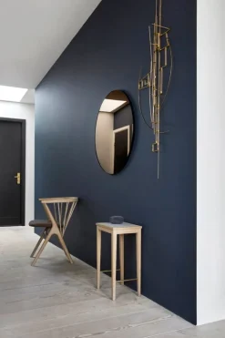 Sibast No 8 chair, soaped oak - grey fabric