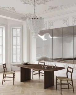 Sibast No 7 dining table, rectangular, 200 x 95 x 74 cm, walnut