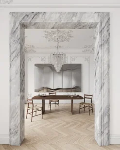 Sibast No 7 dining table, rectangular, 200 x 95 x 74 cm, walnut