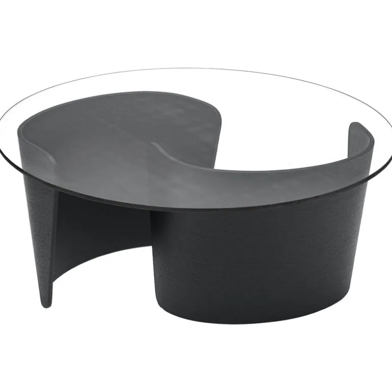 Sibast No 7 Lounge table, black oak