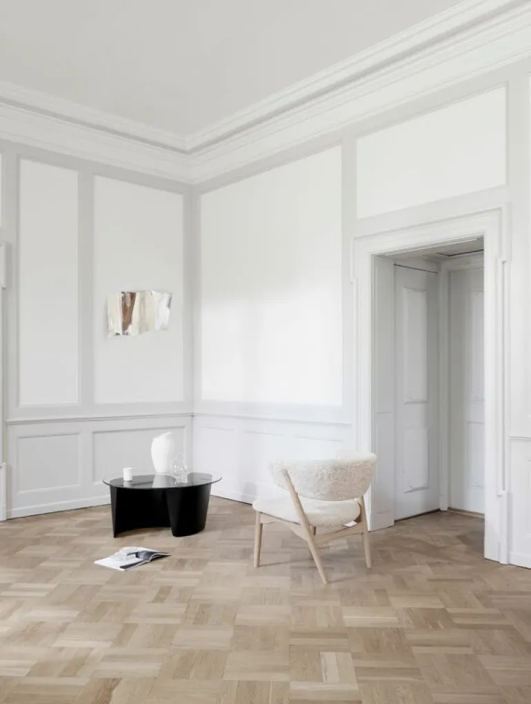 Sibast No 7 Lounge table, black oak