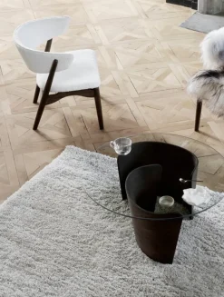 Sibast No 7 Lounge table, dark oiled oak