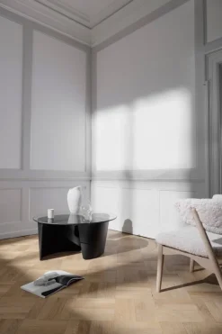 Sibast No 7 Lounge table, dark oiled oak