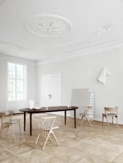 Sibast No 3 table, 120 cm, extendable, smoked oak