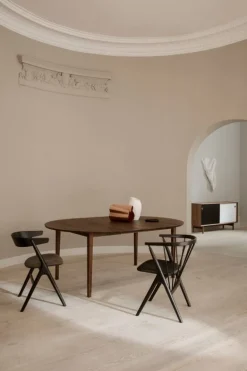 Sibast No 3 table, 120 cm, extendable, smoked oak