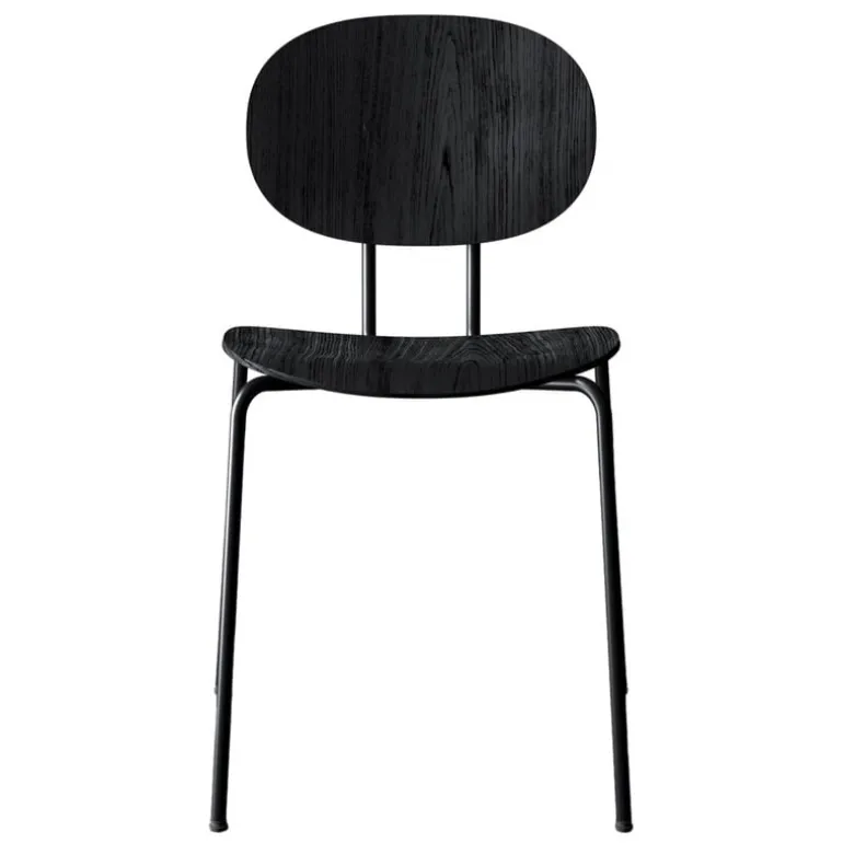 Sibast Piet Hein chair, black - black lacquered oak