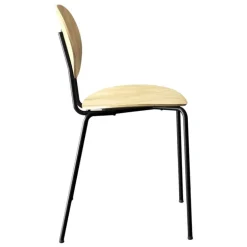 Sibast Piet Hein chair, black - white lacquered oak