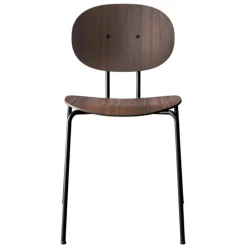 Sibast Piet Hein chair, black - lacquered walnut