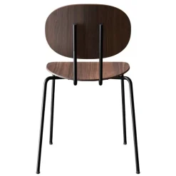 Sibast Piet Hein chair, black - lacquered walnut