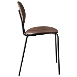 Sibast Piet Hein chair, black - lacquered walnut