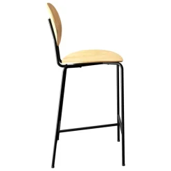 Sibast Piet Hein counter stool 65 cm, black - white lacquered oak