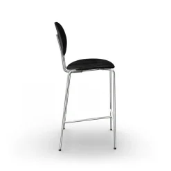 Sibast Piet Hein counter stool 65 cm, chrome - black lacquered oak