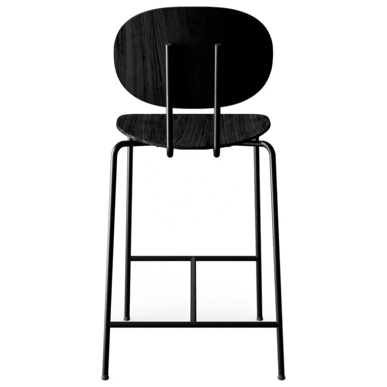 Sibast Piet Hein counter stool 65 cm, black - black lacquered oak