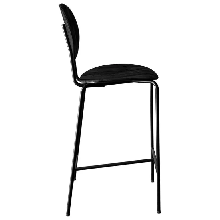 Sibast Piet Hein counter stool 65 cm, black - black lacquered oak
