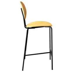 Sibast Piet Hein counter stool 65 cm, black - oiled oak