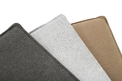 Sibast RIB dining chair cushion, light grey 164