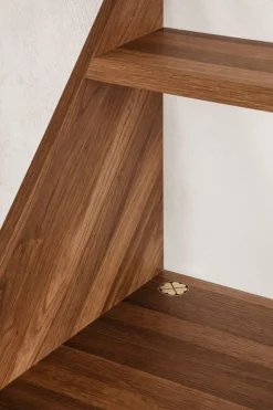 Sibast XLIBRIS wall desk, smoked oak