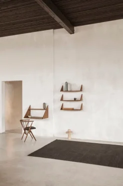 Sibast XLIBRIS wall desk, smoked oak