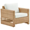 Sika-Design Carrie lounge chair, natural - white