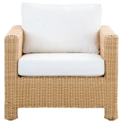 Sika-Design Carrie lounge chair, natural - white