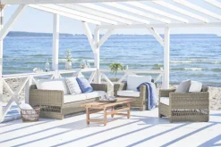 Sika-Design Carrie sofa, antique grey - white