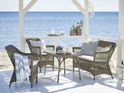 Sika-Design Charlot chair, antique grey - white