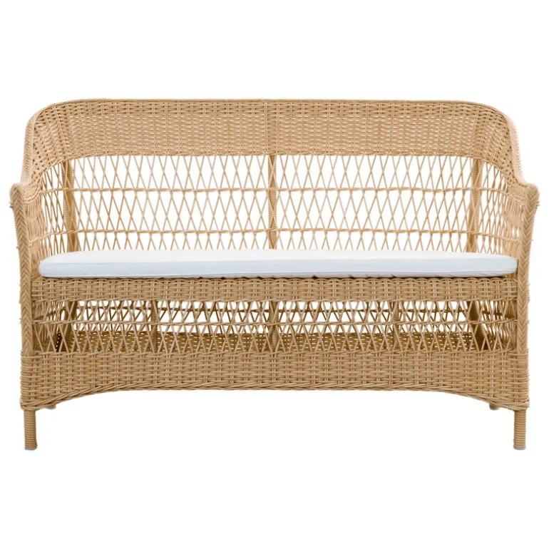 Sika-Design Charlot 2-seater sofa, natural - white