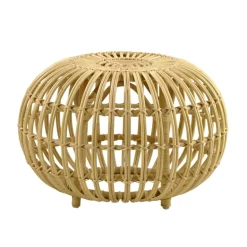 Sika-Design Franco Albini Exterior ottoman, large, natural