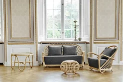 Sika-Design Franco Albini Exterior ottoman, large, natural