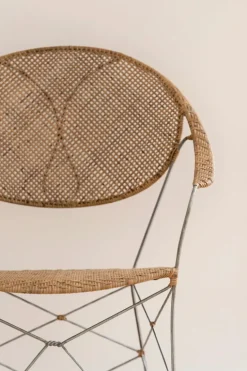 Sika-Design Funky dining chair, hazelnut rattan