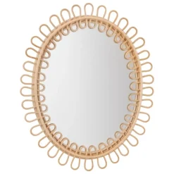 Sika-Design Luella mirror, natural rattan