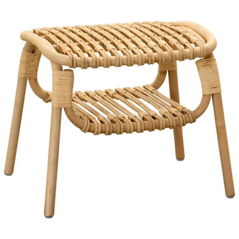 Sika-Design Machiya stool, natural rattan