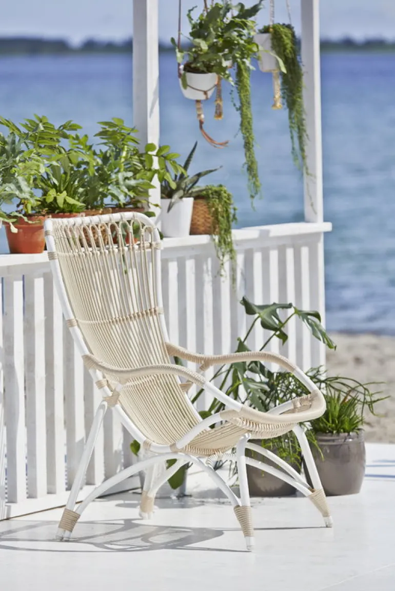 Sika-Design Monet Exterior chair, white
