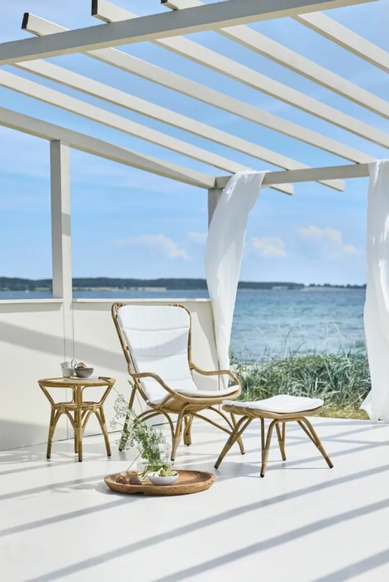 Sika-Design Monet Exterior footstool, antique