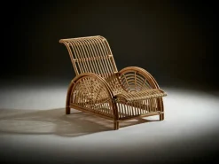 Sika-Design Paris lounge chair, natural rattan