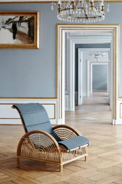 Sika-Design Paris lounge chair, natural rattan