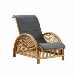 Sika-Design Paris lounge chair, natural rattan