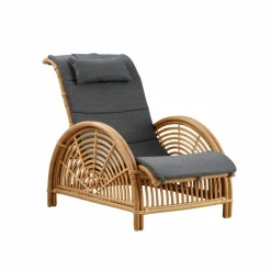 Sika-Design Paris lounge chair, natural rattan