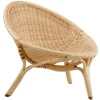Sika-Design Rana lounge chair, natural rattan
