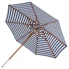 Skagerak Atlantis parasol ø 330 cm, striped, blue - white