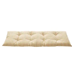 Skagerak Barriere outdoor cushion, 125 x 43 cm, golden yellow stripe