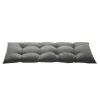 Skagerak Barriere outdoor cushion, 125 x 43 cm, charcoal