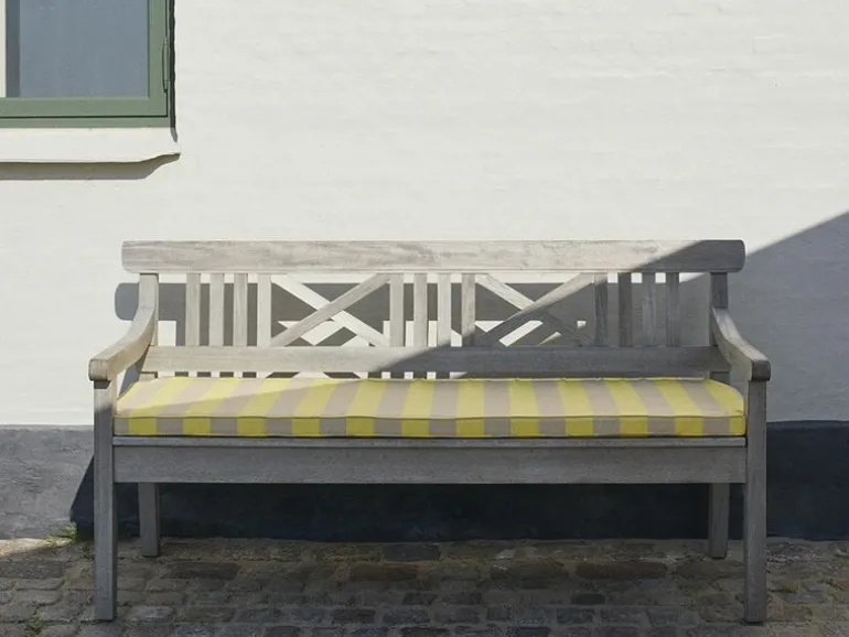 Skagerak Drachmann seat cushion, lemon - sand