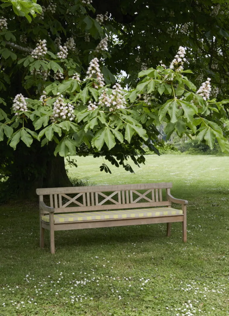 Skagerak Drachmann seat cushion, lemon - sand